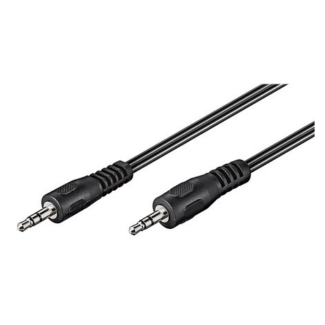 Goobay | Audio cable | Male | Mini-phone stereo 3.5 mm | Mini-phone stereo 3.5 mm | 2.5 m